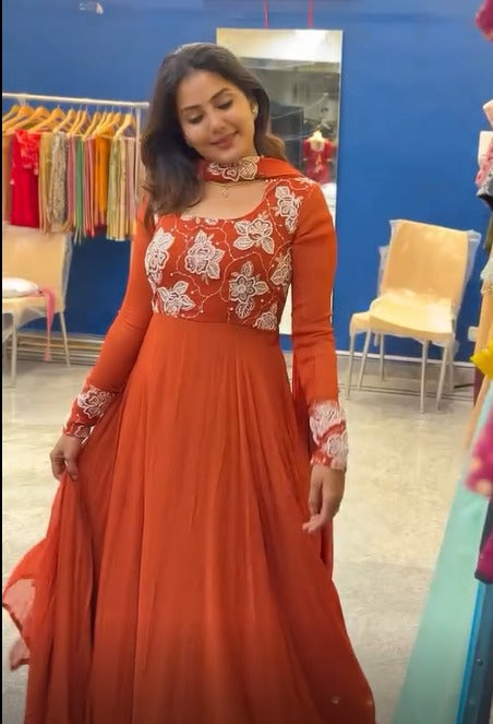 Niki Pure Georgette dress