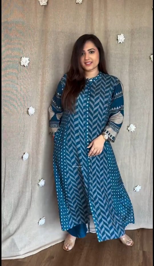 Piyu Printed Kurti Set for women
