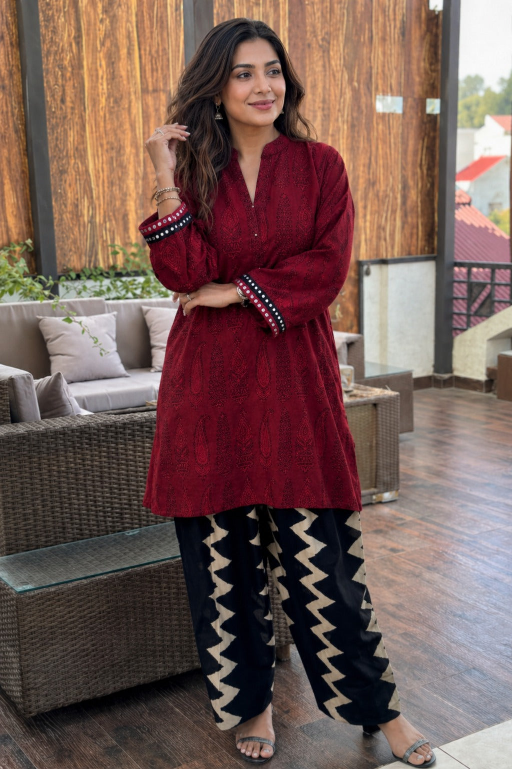 Ekta Cotton Printed Suit Set For Women