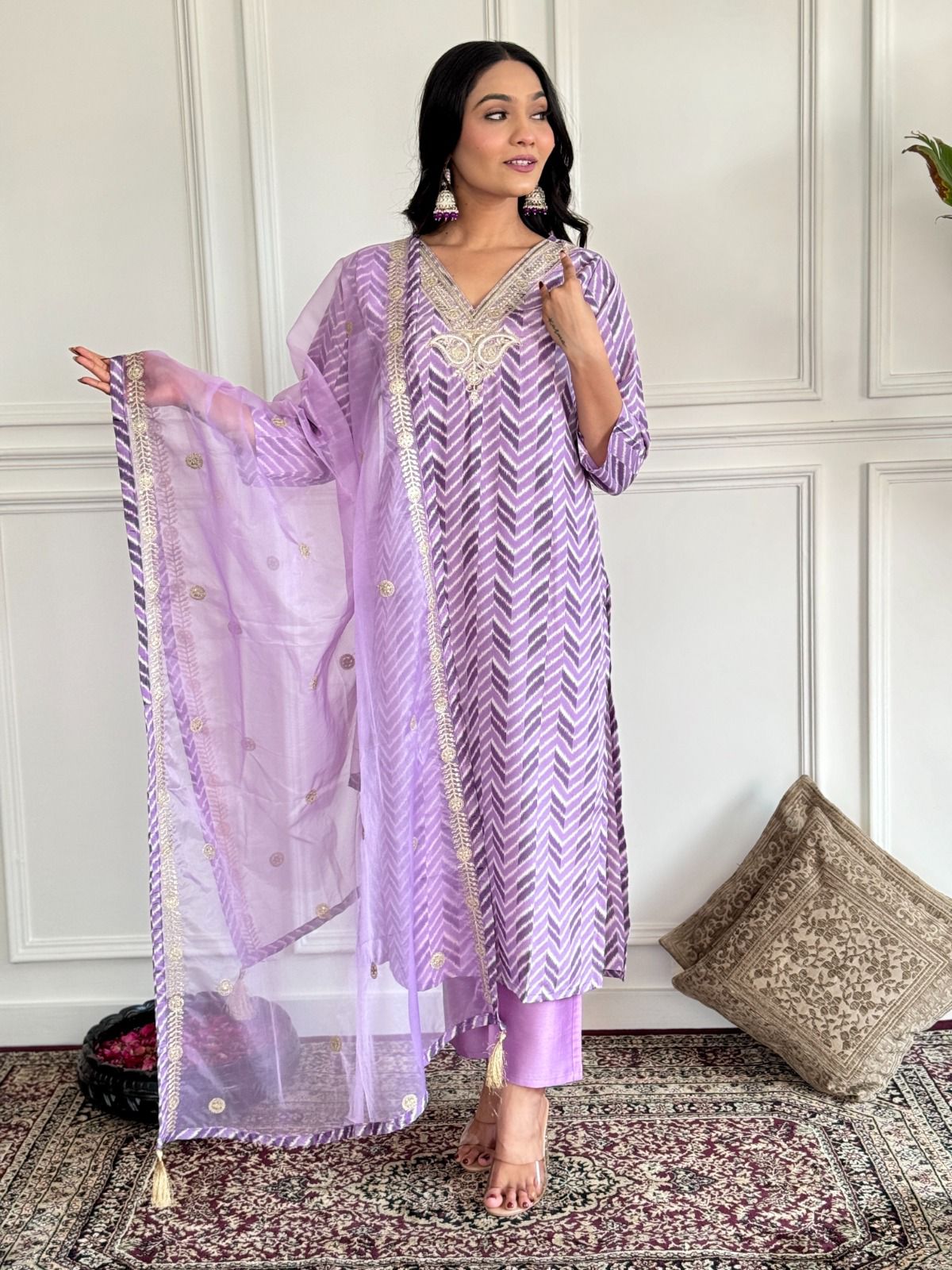 Introducing New kurti duptta and bottom set