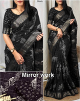 Kalamkari printed saree