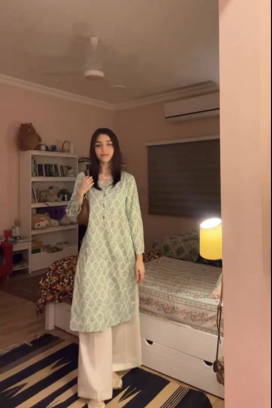 Perna Printed Suit Set For Women