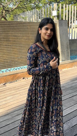 Riddhi Kalamkari Printed Summer Dress For Women