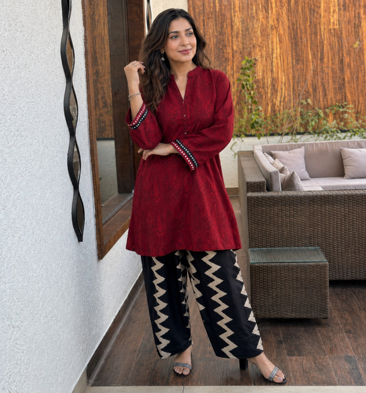 Ekta Cotton Printed  Suit Set For Women