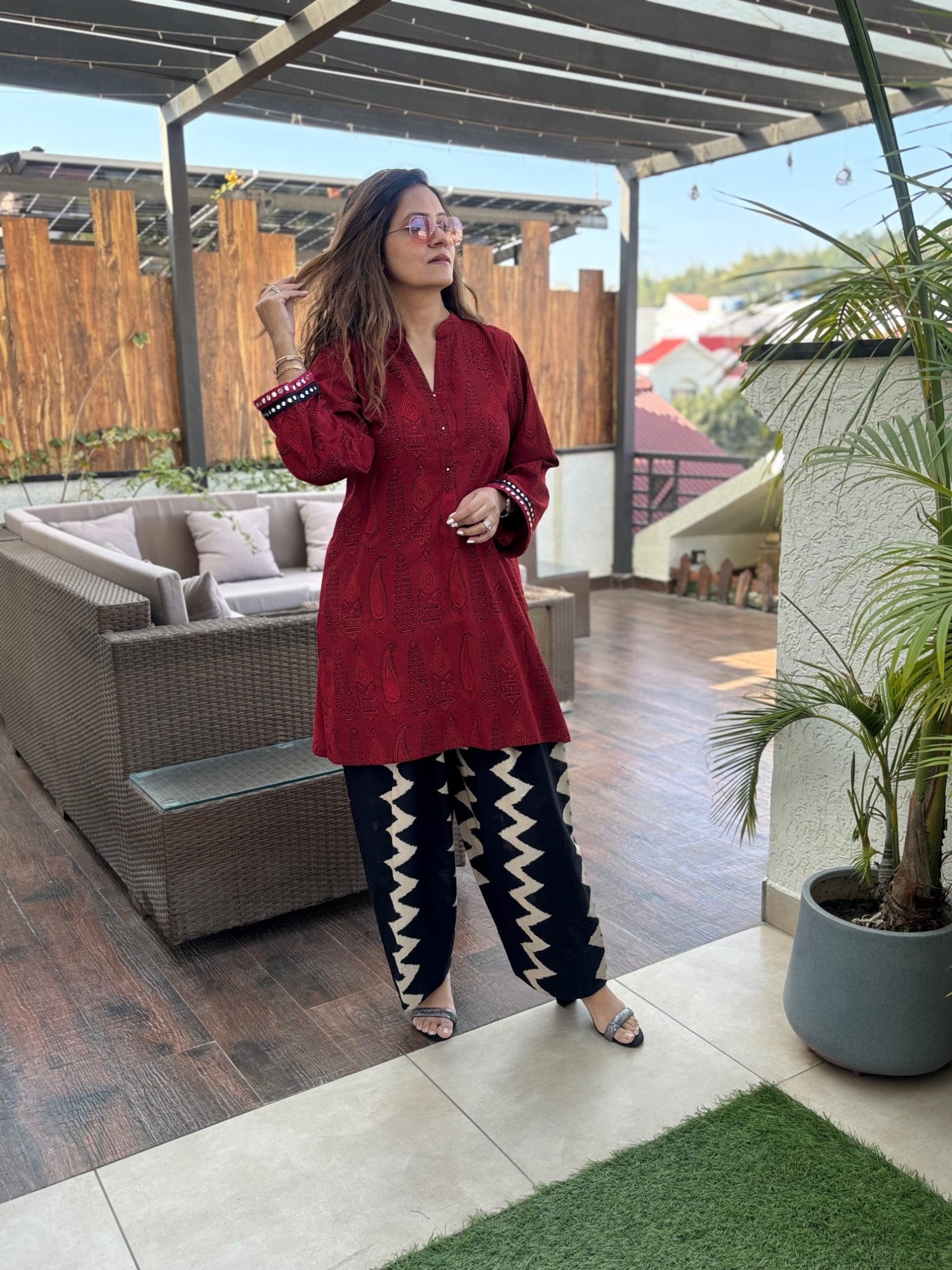 Ekta Cotton Printed  Suit Set For Women