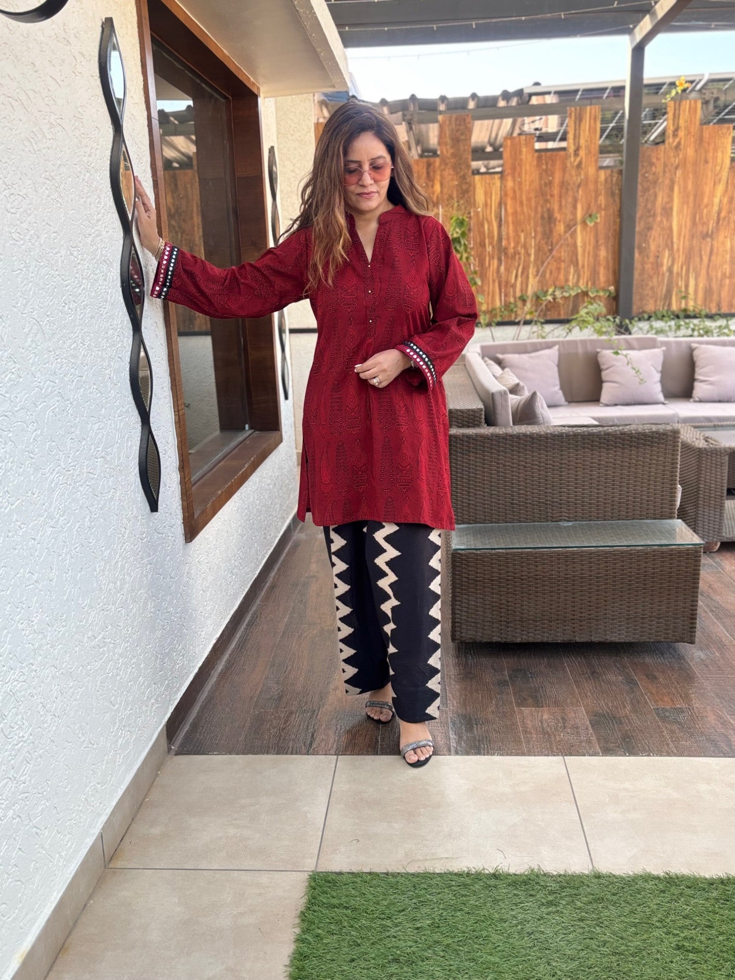 Ekta Cotton Printed  Suit Set For Women